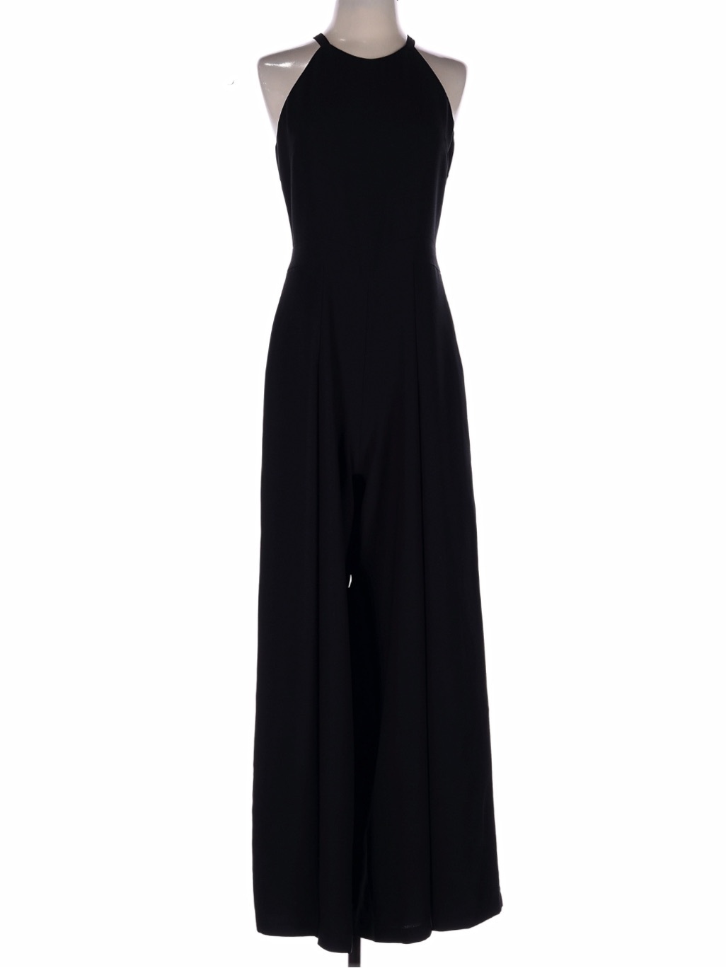 Banana Republic Black Halter-Neck Jumpsuit